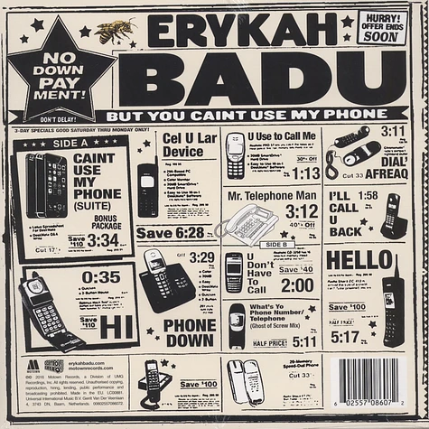 Erykah Badu - But You Caint Use My Phone