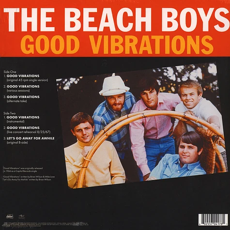 The Beach Boys - Good Vibrations 50th Anniversary Sunburst Vinyl Edition