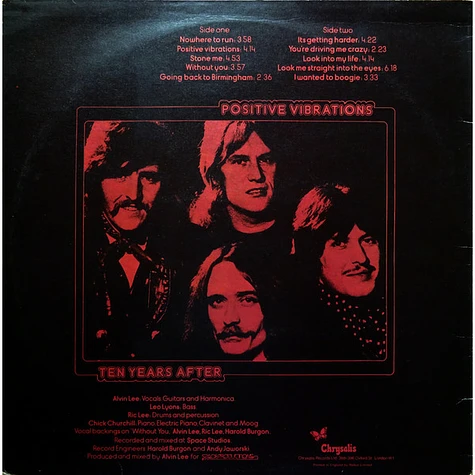 Ten Years After - Positive Vibrations