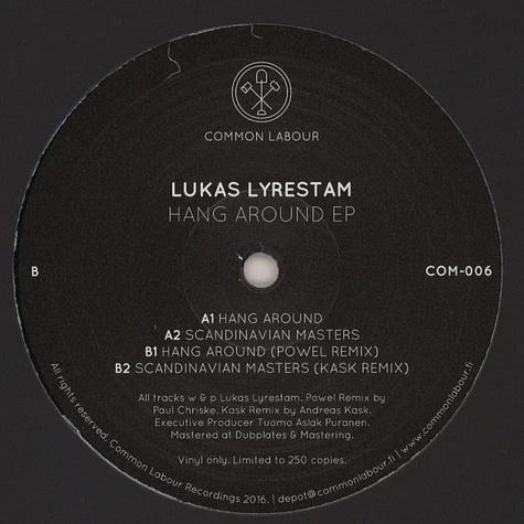 Lukas Lyresta - Hang Around EP