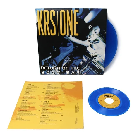 KRS-One - Return Of The Boom Bap Blue Vinyl Edition