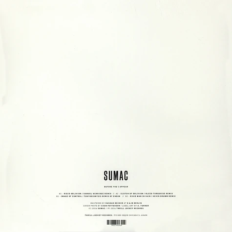 Sumac - Before You I Appear