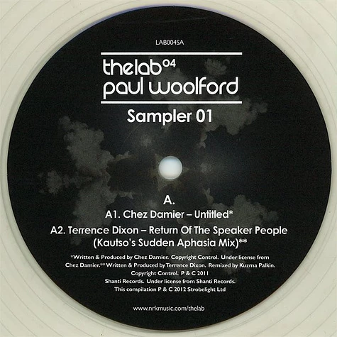 Paul Woolford - The Lab 04 - Sampler 01