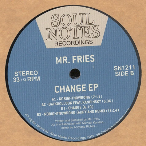 Mr. Fries - Change EP