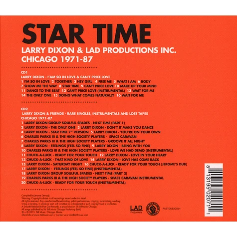Larry Dixon & LAD Productions Inc - Star Time