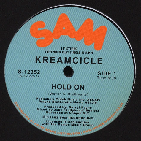Kreamcicle - Hold On