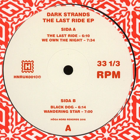 Dark Strands - The Last Ride EP