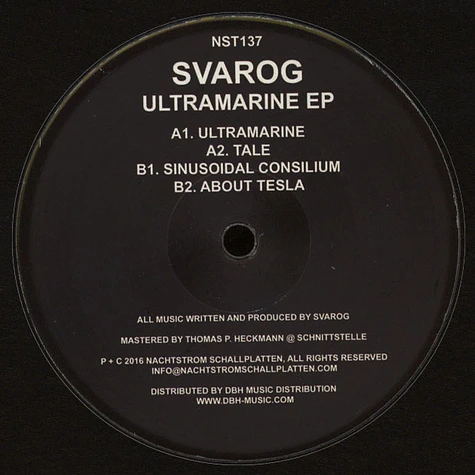 Svarog - Ultramarine EP