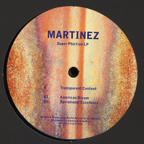 Martinez - Super Phiction