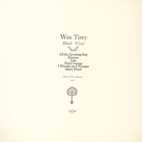 Wes Tirey - Black Wind