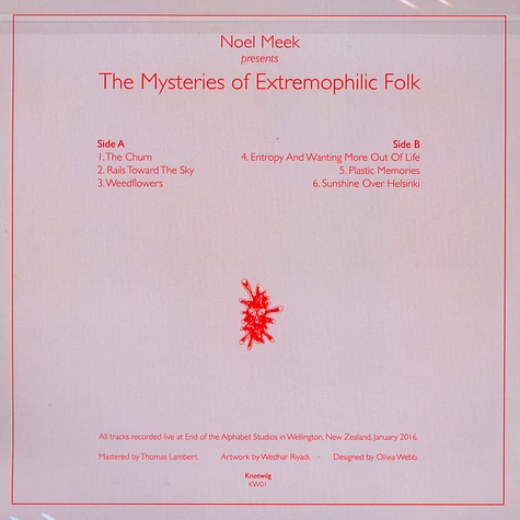 Noel Meek - The Mysteries Of Extremophilic Folk