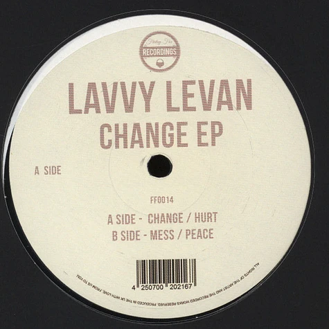 Lavvy Levan - Change EP
