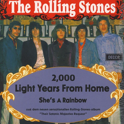 The Rolling Stones - 2000 Light Years From Home / She's A Rainbow