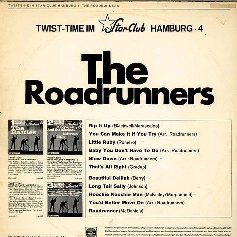 The Roadrunners - Twist-Time Im Star-Club Hamburg • 4