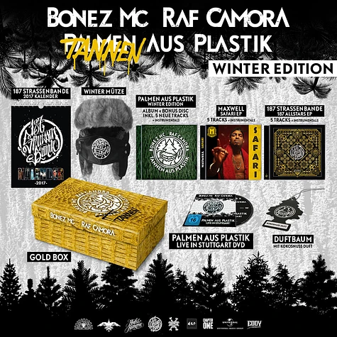 Bonez MC & RAF Camora - Tannen Aus Plastik Box Set