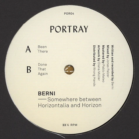 Berni - Somewhere Between Horizontalia And Horizon