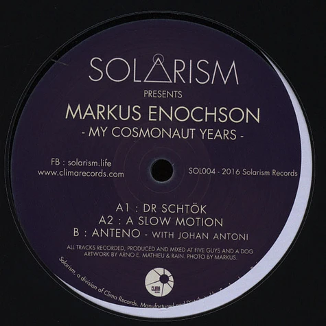 Markus Enochson - My Cosmonaut Years