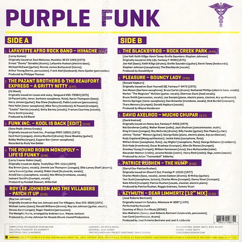 V.A. - Jazz Dispensary: Purple Funk