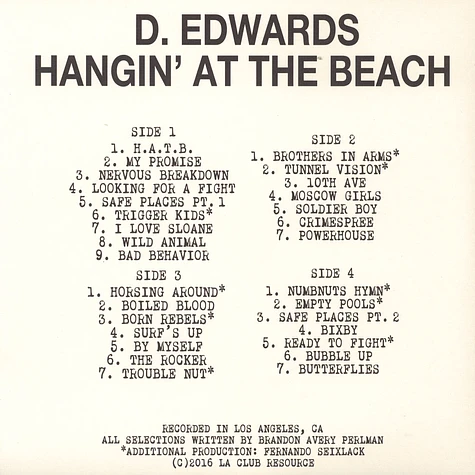 Delroy Edwards - Hangin At The Beach