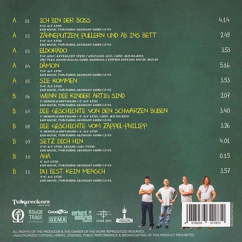 Knorkator - Ich Bin Der Boss Gelbe Vinyl Edition