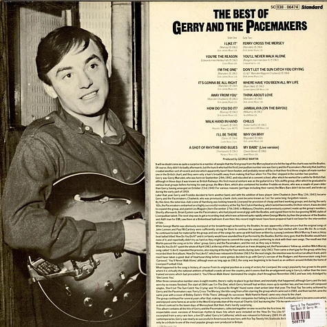 Gerry & The Pacemakers - The Best Of Gerry And The Pacemakers