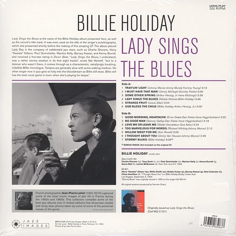 Billie Holiday - Lady Sings The Blues - Leloir Collection