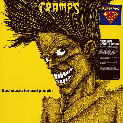 The Cramps - Bad Music For Bad People 200g Black Vinyl Edition