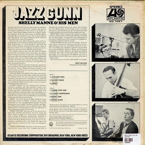 Shelly Manne & His Men - Jazz Gunn