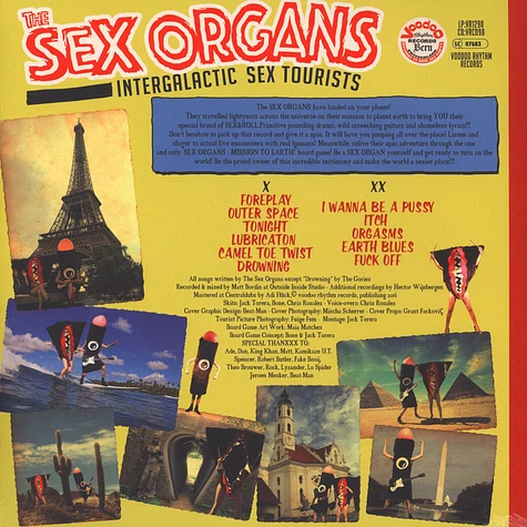 The Sex Organs - Intergalactic Sex Tourists