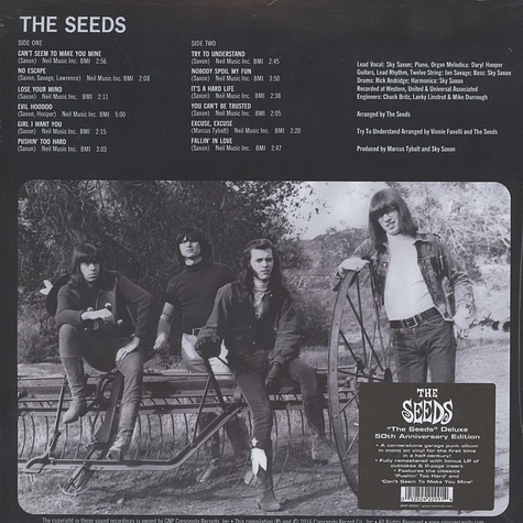 The Seeds - The Seeds 50th Anniversary Edition