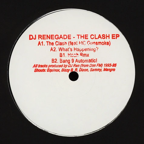 DJ Renegade - The Clash EP