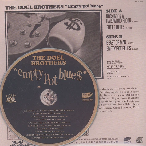 The Doel Brothers - Empty Pot Blues EP