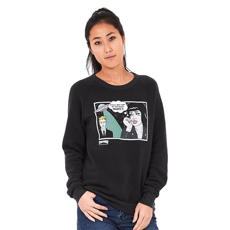 Thrasher - Women's Alien Boyfriend Crewneck