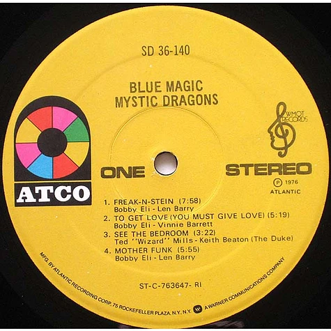 Blue Magic - Mystic Dragons