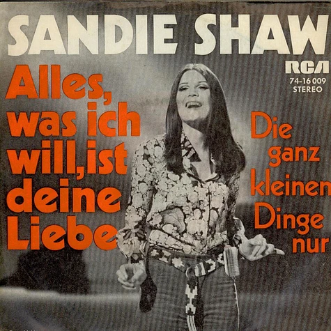 Sandie Shaw - Alles Was Ich Will Ist Deine Liebe
