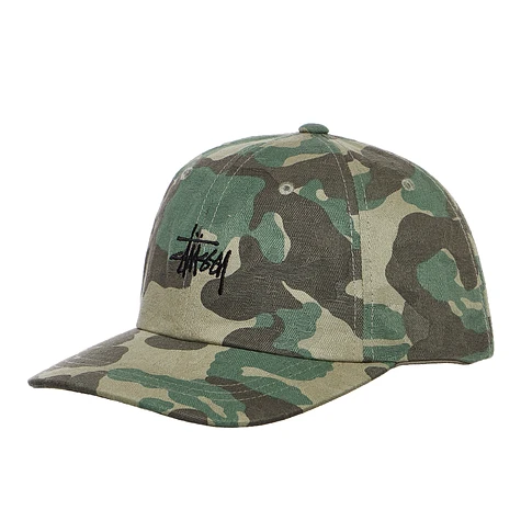 Stüssy - Jacquard Camo Low Cap