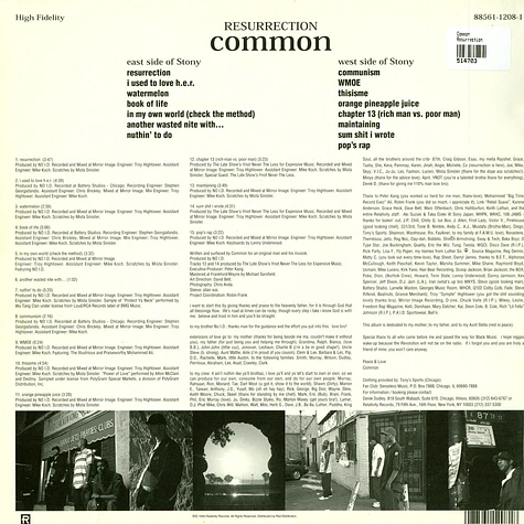 Common - Resurrection