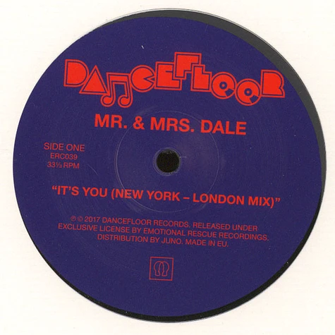 Mr & Mrs Dale - It's You