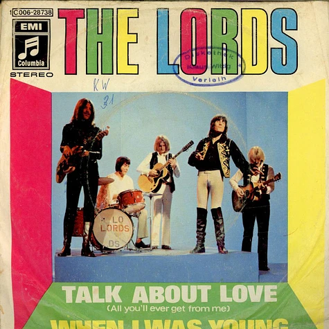 The Lords - Talk About Love (All You'll Ever Get From Me)