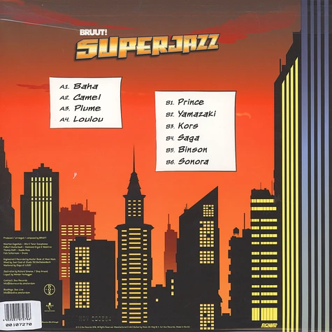 Bruut! - Superjazz Orange / Yellow Vinyl Edition