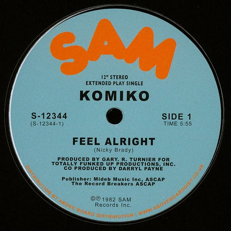 Komiko - Feel Alright