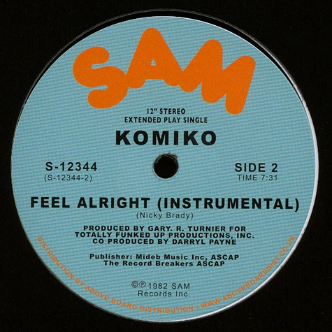 Komiko - Feel Alright
