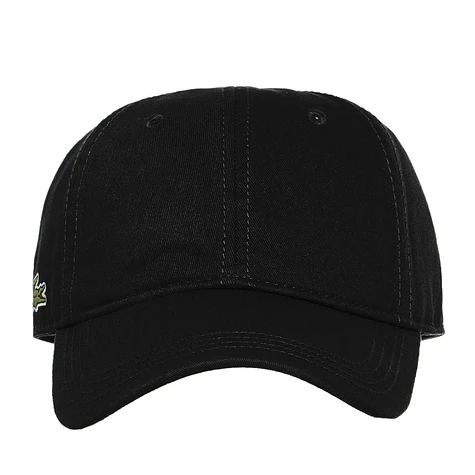 Lacoste - Gabardine Side Crocodile Strapback Cap