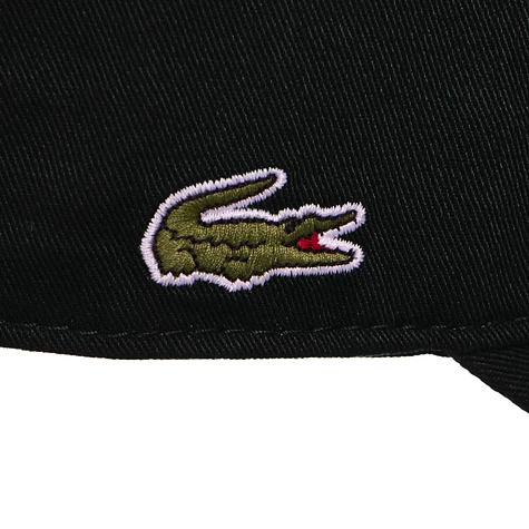 Lacoste - Gabardine Side Crocodile Strapback Cap