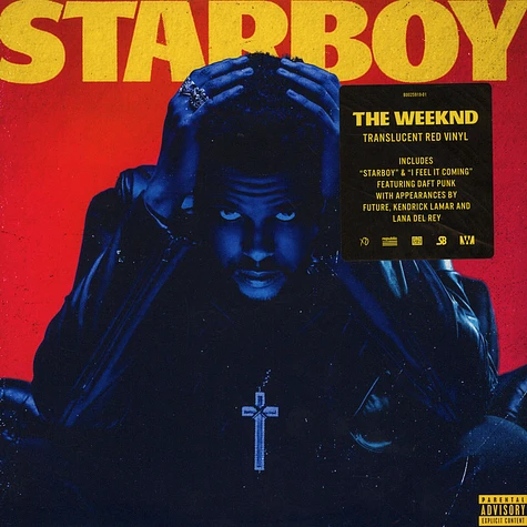 The Weeknd - Starboy Transculent Red Vinyl Edition