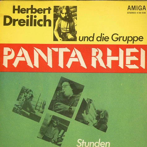 Herbert Dreilich Und Die Gruppe Panta Rhei - Stunden / Nacht Und Tag
