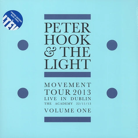 Peter Hook & The Light - Movement - Live In Dublin Volume 1