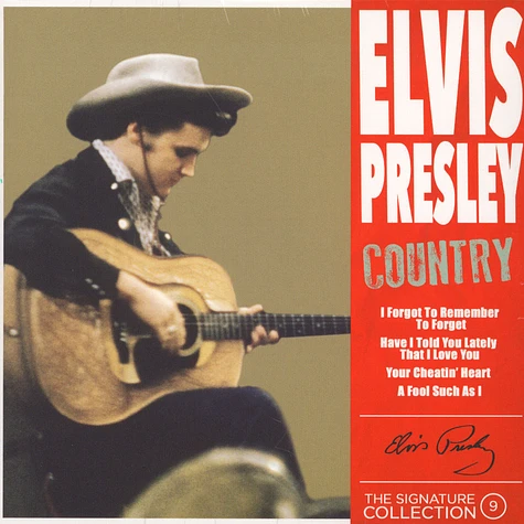 Elvis Presley - Country Red Vinyl Edition