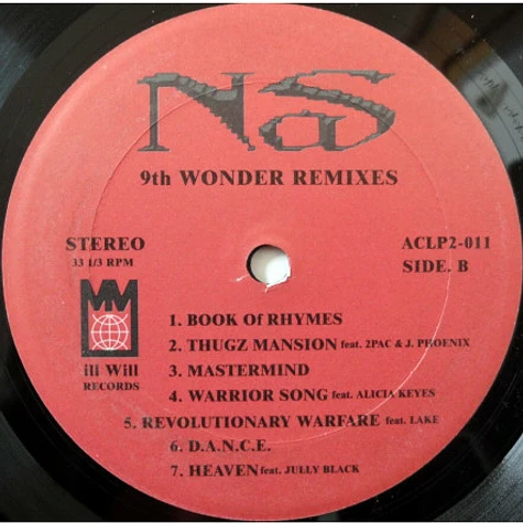 Nas - God's Son & 9th Wonder Remixes Vol. 2 A Cappella