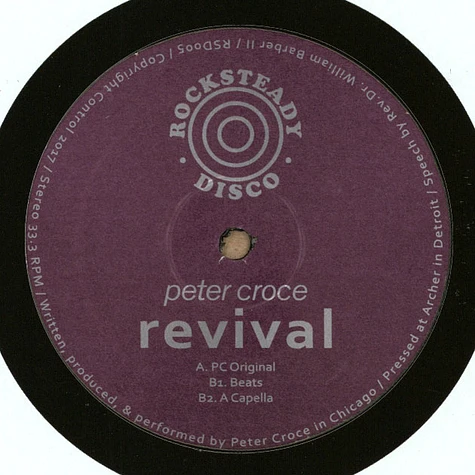 Peter Croce - Revival